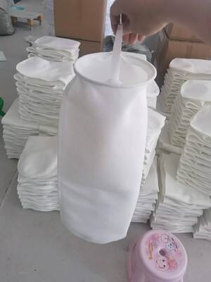Welded Construction, Configurable Standard Polyester Felt Liquid Filter Bags, 0.2µm to 300µm Micron