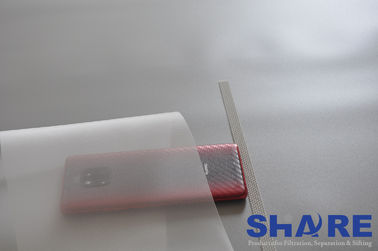 High Precision Woven Filter Mesh Fabric With Cold Cutting / Heat Slitting Technique