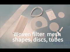 Filternetze aus Nylon-Polyester, geschnittene Formen, Teile, Scheiben